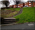 Steps and path from Crumlin Street to Coed Cae Place, Pontypool