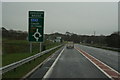 A40 at Canaston Bridge Roundabout