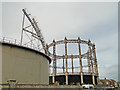 Gasholders in Admiralty Road, Great Yarmouth