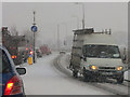 Snow on Upholland Road, 29th January 2015