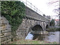 Aqueduct over the River Aire east of Cottingley  Road Bridge