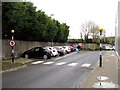SO2800 : Zebra crossing and 5mph speed limit, Pontypool by Jaggery