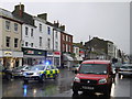 SY4692 : Ambulance on East Street, Bridport by Nigel Mykura