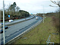 M25 north of Oldhouse Lane bridge