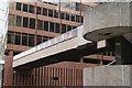 View of the footbridge connecting St. Magnus House with Peninsular House