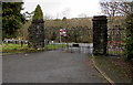 SE entrance to Aberdare Cemetery