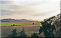 Evening view SW from road to Homewood Lodge Hotel, Kingussie 1991