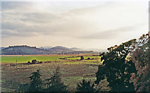 NH7500 : Evening view SW from road to Homewood Lodge Hotel, Kingussie 1991 by Ben Brooksbank