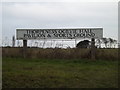 TM4660 : Thorpeness Ogilvie Hall Pavilion & Sports Ground sign by Geographer