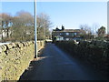 Abbey Lane - looking towards Lane Ends