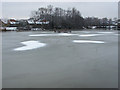 Snow on the lake