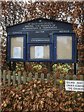 TM4560 : St.Andrew's Church Notice Board by Geographer
