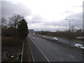 The M1 southbound, Colindale