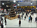 NS5865 : Glasgow Central railway station Christmas tree by Thomas Nugent