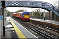 Train on the up line at Horsley Station