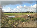 Open fields on Holbrook Hill Alburgh