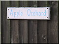 Apple Orchard sign