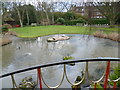 The water garden at Golders Green Crematorium