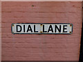 TM4656 : Dial Lane sign by Geographer