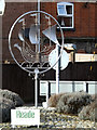 Aldeburgh sign on the roundabout