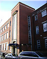 TQ3278 : Walworth Clinic, Larcom Street stair tower by Robin Stott