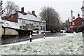 Coggins Mill Road in snow