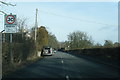 Whalley Road at Sabden village boundary