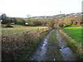 The Binn Royd track towards Calder Dale