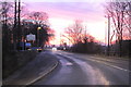 Chatburn Road at sunset