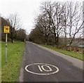 10mph speed limit through Dare Valley Country Park