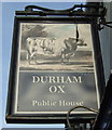 Sign for the Durham Ox, Beverley