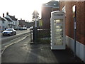 White telephone box, Beverley