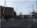 Level crossing on Armstrong Way, Beverley