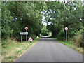 Entering Upper Bruntingthorpe village