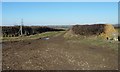 Public footpath to West Farm, South Kirkby