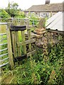 Gate on Calderdale Way