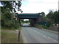 Railway bridge over the A5199, Kilby Bridge