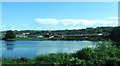 CHMarine and Barretts Steel viewed across the Newry Canal