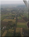 Down the A1031 through North Somercotes: aerial 2015