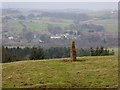 NY7763 : Standing stone at Willimoteswick by Oliver Dixon