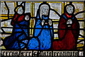 SE6051 : Stained glass window detail, (n.III)  All Saints' North Street, York by J.Hannan-Briggs