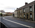 Bend in the A48 Swansea Road, Pontlliw