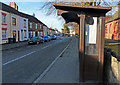 Bus shelter along Ellistown Terrace Road