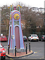 Strange clock at Stourbridge Junction 