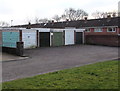 Spring Lane lockup garages, Croesyceiliog, Cwmbran