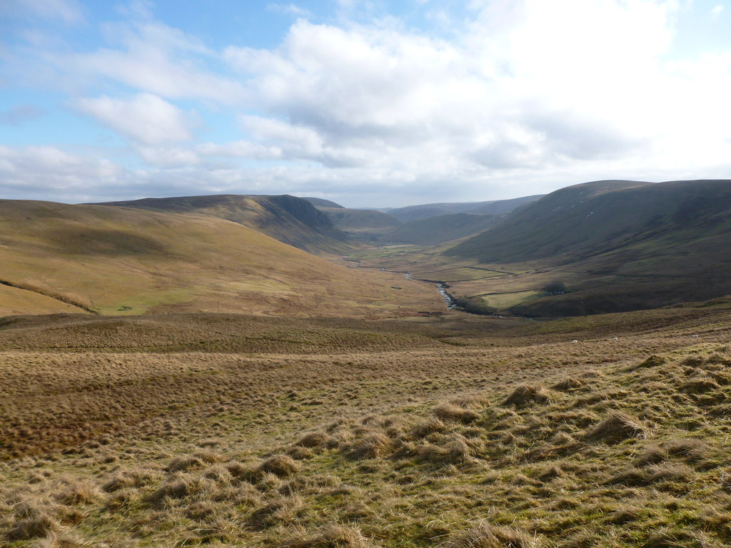 View down Scaur Glen © Alan O'Dowd :: Geograph Britain and Ireland