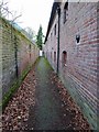 Alley behind Rodwell Yard