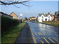 Bus stop on Main Street, Long Riston