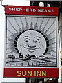 Inn sign, Sun Inn, Feering