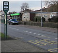 Bus stop opposite North Road Surgery, Croesyceiliog, Cwmbran
